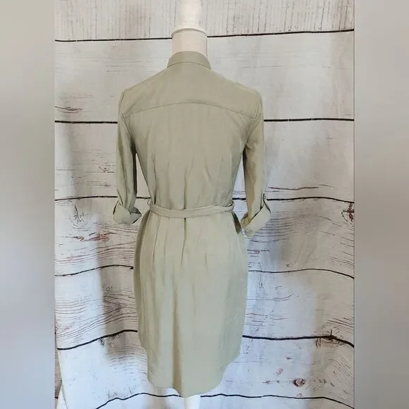 Untuckit Olivia Shirt Dress Size 0 - Picture 3 of 7